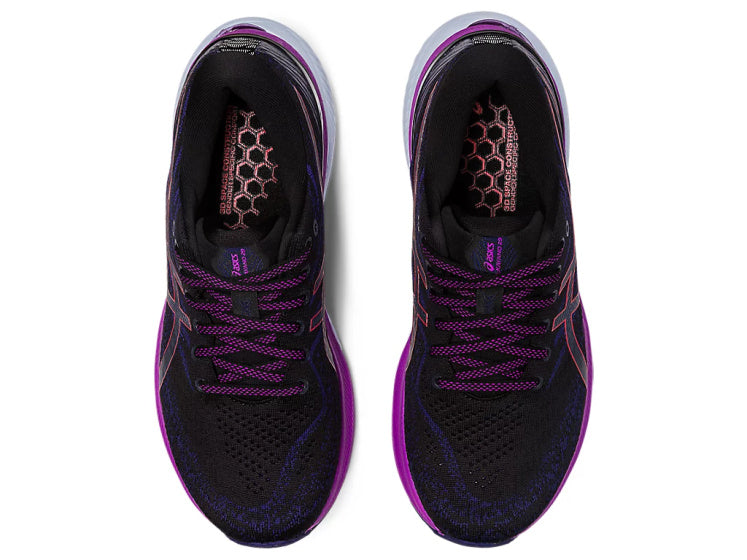 Gel Kayano 29 hardloopschoen dames zwart/paars maat 39
