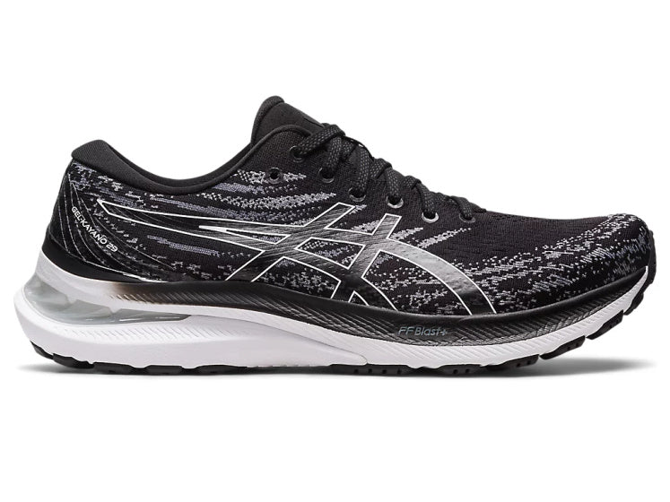 Gel Kayano 29 hardloopschoen zwart/wit maat 43,5