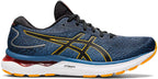 Gel Nimbus 24 hardloopschoen blauw/geel maat 42