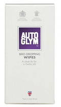 Autoglym bird dropping wipes