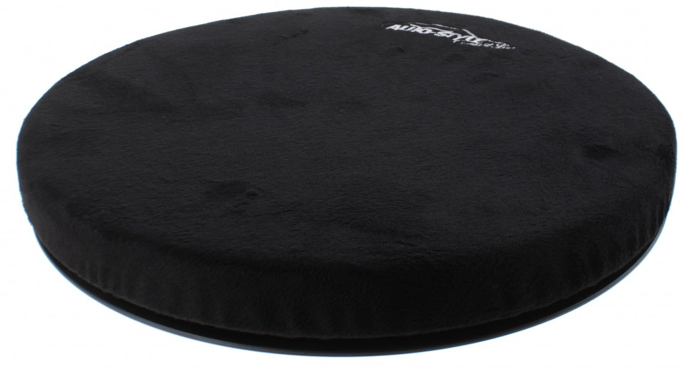 Autostyle Draaikussen Comfortline 39 cm polyester zwart