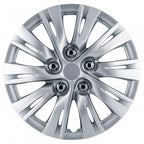 wieldoppen Ohio 15 inch ABS zilver set van 4