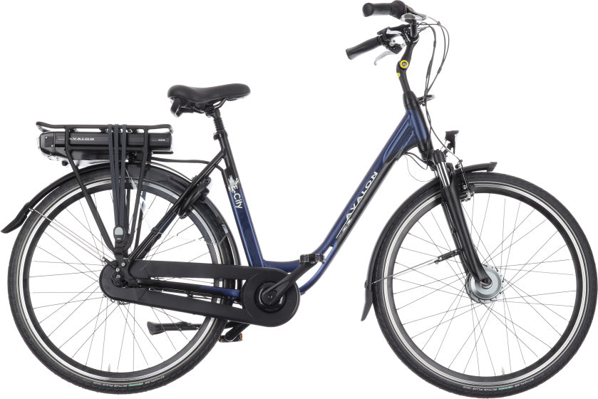 E-City+ 28 Inch 49 cm Dames 7V Rollerbrake Matblauw