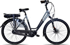 E-Max 28 Inch 49 cm Dames 7V Rollerbrake Grijs/Zwart