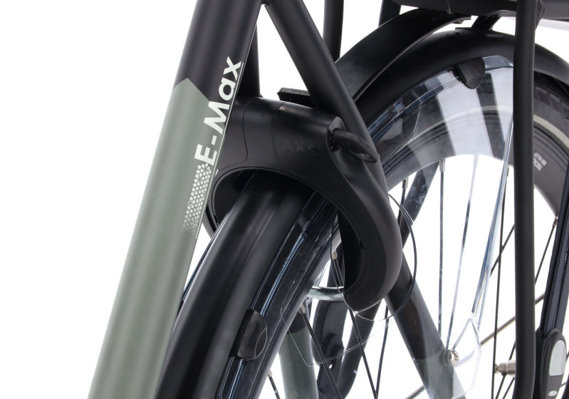 E-Max 28 Inch 54 cm Dames 7V Rollerbrake Zwart/Matgroen
