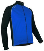 Fietsjack Unisex Windbreaker Kobalt/Zwart Maat XL