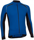 fietsshirt heren blauw polyester maat S