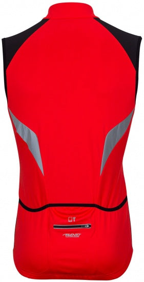 fietsshirt heren polyester rood maat S