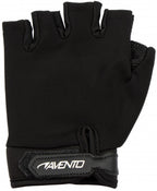 fitness-handschoenen polyester/mesh zwart maat L-XL