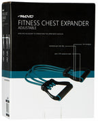 Fitness Borst Expander 335 gram TPE zwart/blauw