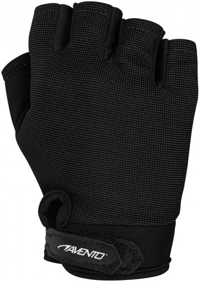 Fitness Handschoenen Mesh Zwart maat 7,5-9