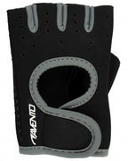 fitnesshandschoenen neopreen zwart/blauw maat L/XL