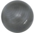 fitnessbal 65 cm PVC zilver 2-delig