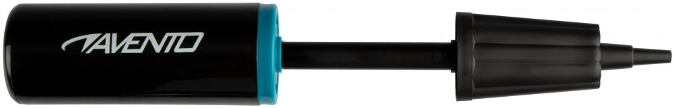 handpomp fitnessbal 23-34 cm zwart
