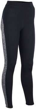 hardloopbroek dames zwart/grijs maat 40