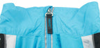 hardloopjack heren polyester lichtblauw/zwart maat XL