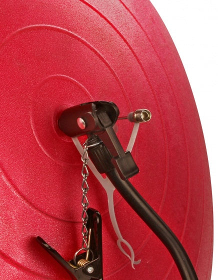 Avento multifunctionele pomp met drukmeter - fietspomp - staande pomp - aluminium - incl. 3 opzetstukken