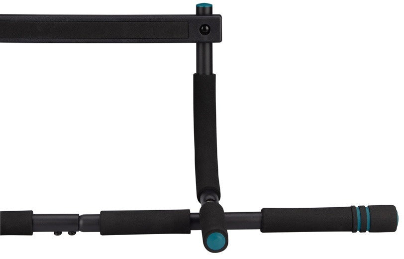 optrekstang 60-90 cm staal/foam zwart
