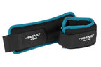 pols- enkelgewichten 0,5 kg neopreen zwart blauw 2 stuks