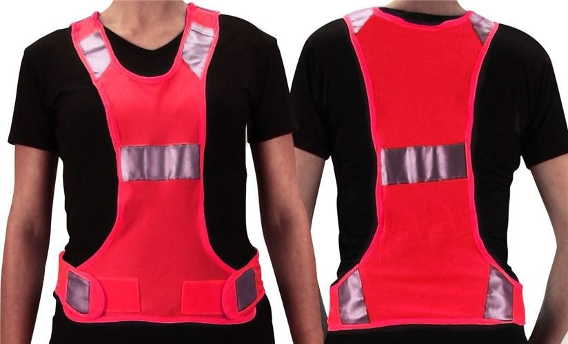 Reflectievest Sport Unisex Roze Maat XS/S
