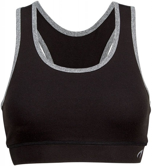 Sportbeha fitness zwart maat 38