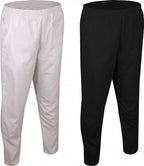 sportbroek lang Basic heren polyester wit maat XL