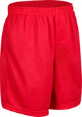 sportsbroek Senior heren polyester rood maat S