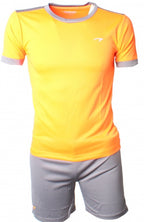 Sportset Madrid Junior oranje-grijs maat 104