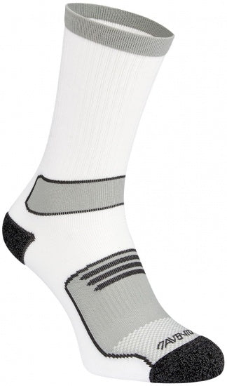 Avento Sportsokken Heren 2-pack wit/grijs maat 35/38