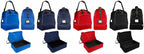 Sporttas unisex 42 x 45 x 30 cm blauw
