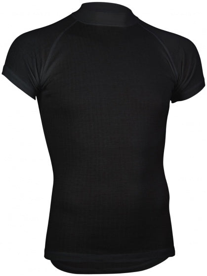 Thermoshirt Korte Mouw Heren Zwart Maat XL