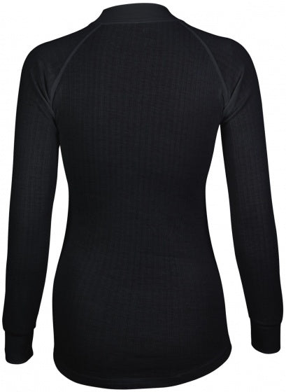 Thermoshirt Lange Mouw Dames Zwart Maat XL
