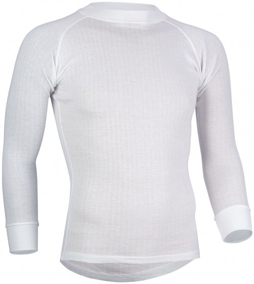 Thermoshirt lange mouwen heren wit maat L