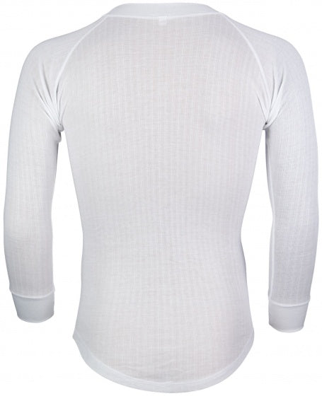 Thermoshirt lange mouwen heren wit maat S