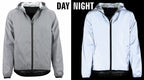 Avento full reflective jas met capuchon - junior - maat 152