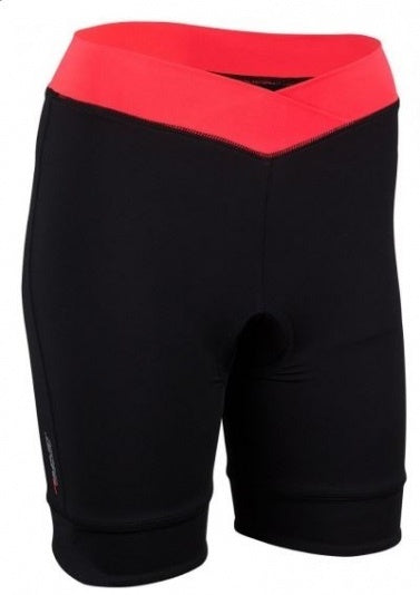 wielrenshort dames maat 36 zwart/roze