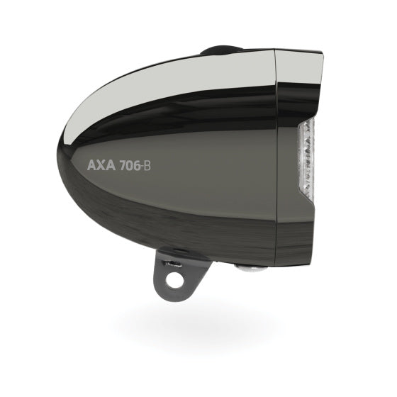 koplamp 706 batterij donker chroom 15 lux