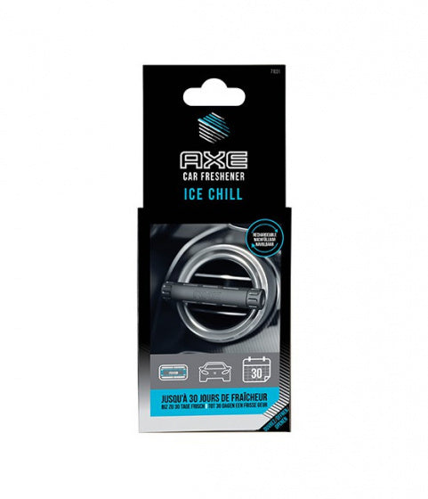 California scents axe luchtverfrisser ice chill aluminium zwart zilver 3-delig