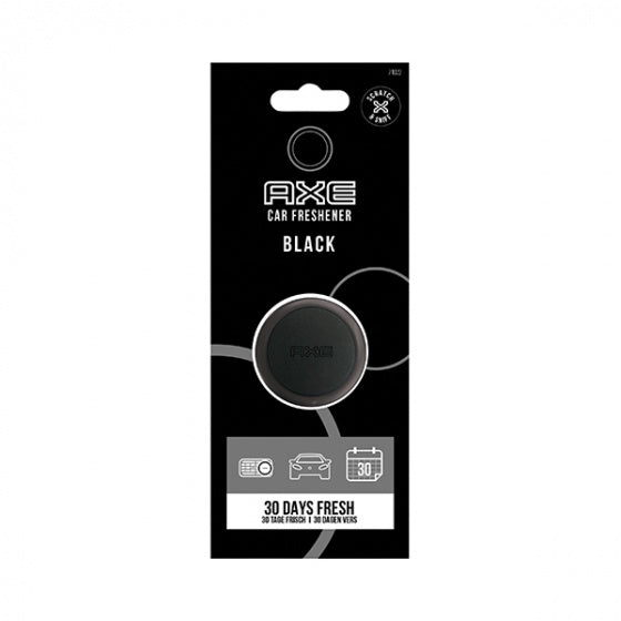 California scents axe luchtverfrisser mini vent 3 cm black zwart