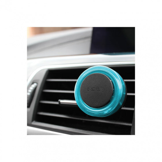 Axe luchtverfrisser mini vent leather + cookies 3 cm zwart