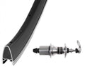 Kgs achterwiel 28 inch (13-622) btwin zw/zilver bianchi 9-10 speed