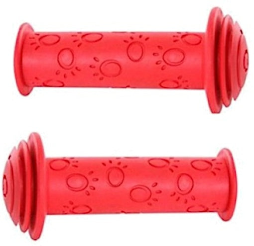 Qt cycle tech kinder handvatten rood 105 mm blister 0502147