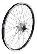 Kgs achterwiel 26x1.75 (559) alu zwart breed nexus 7 r.brake