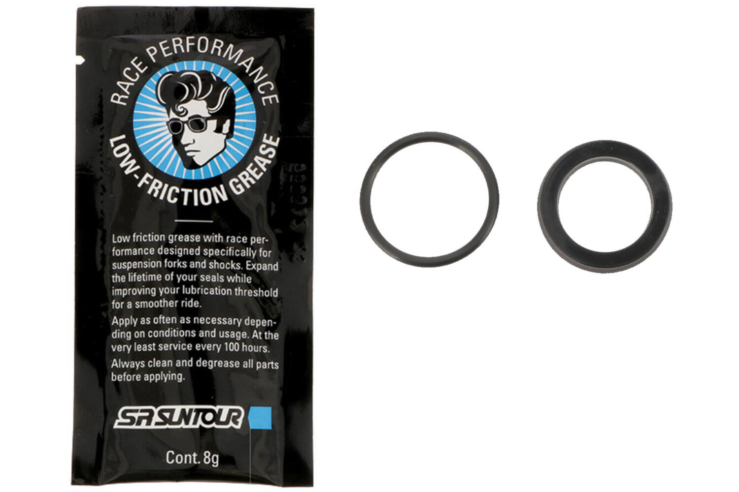 Srsuntour sr suntour - service kit lucht afdichting voor alle ø 32mm verende vorken fka121-03
