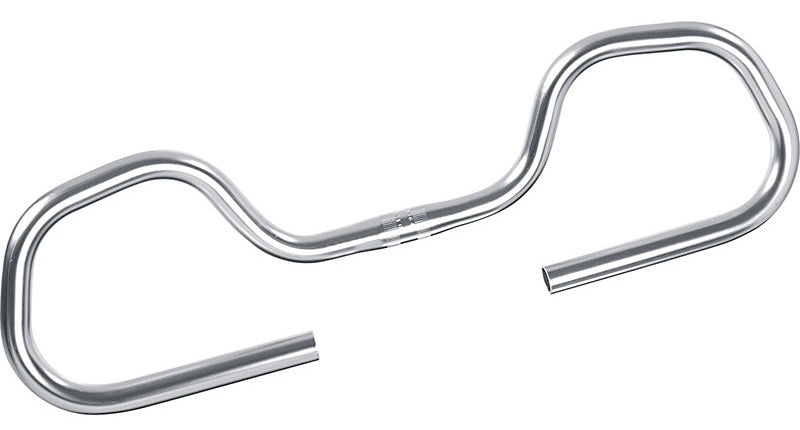Ergotec contest vlinderstuur aluminium zilver zonder foam