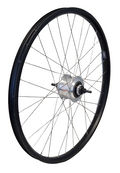 Kgs achterwiel 26 inch 559 zilver/zwart nexus 7 disk centerlock