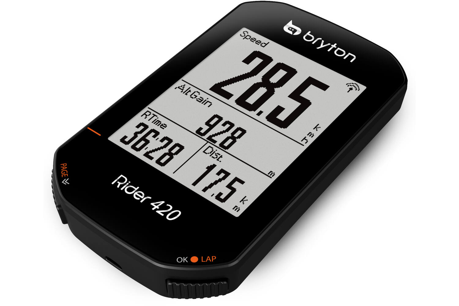 Bryton - rider 420 e gps fietscomputer ant+ / bluetooth