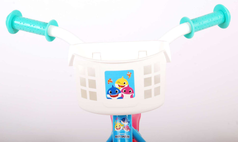 baby shark 10 inch 20 cm meisjes doortrapper blauw/roze