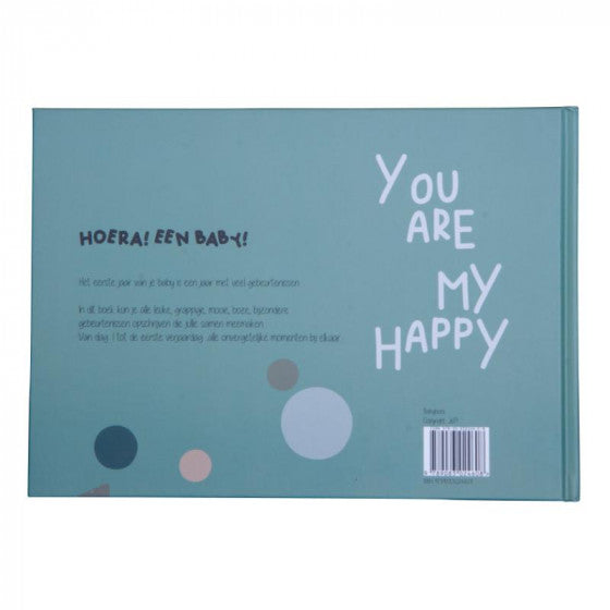 babyboek jongen 68 pagina's