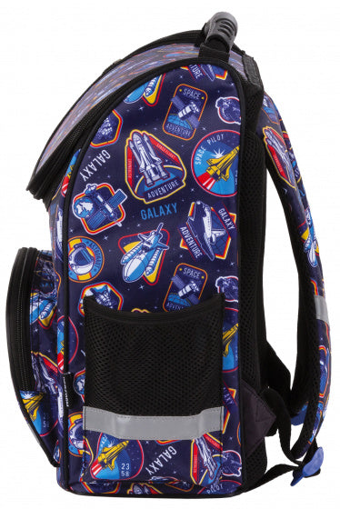rugzak Galaxy jongens 15 liter polyester zwart